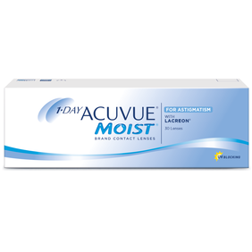 Контактные линзы ACUVUE® MOIST 1-DAY for ASTIGMATISM  (30 шт.)